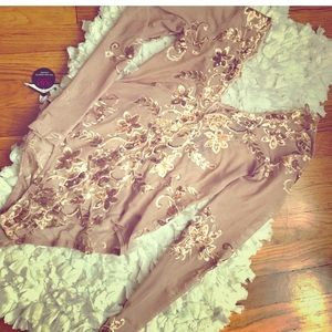 Hot Miami Style - Gold Sequin Body Suit
